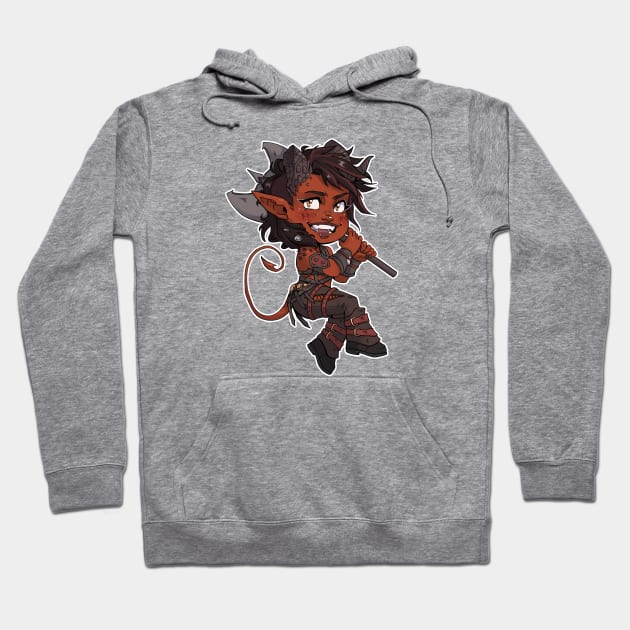 Karlach Hoodie by rbillustration